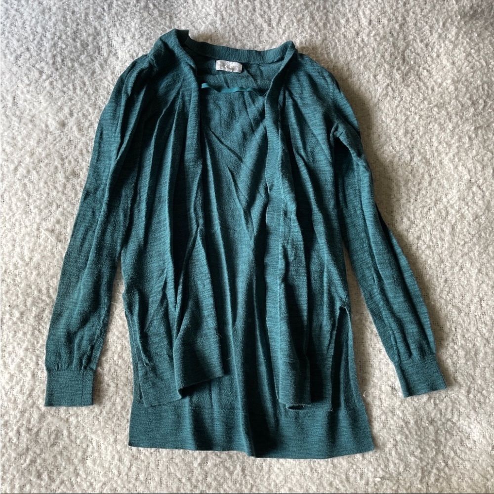 Lou & grey xs green cardigan